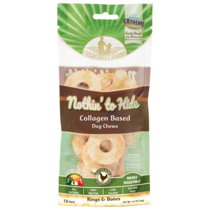 Nothin' to Hide Ring & Bone Chews for Dogs