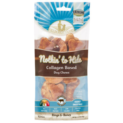 Nothin' to Hide Ring & Bone Chews for Dogs