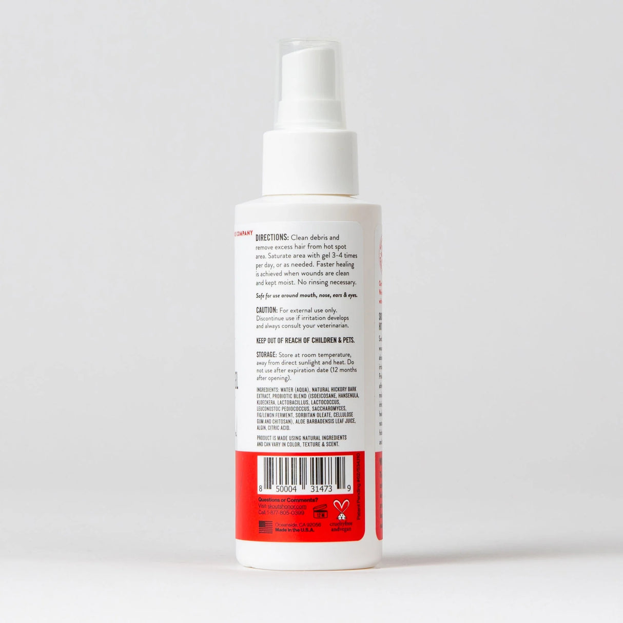 Skout's Honor Probiotic Hot Spot Hydrogel