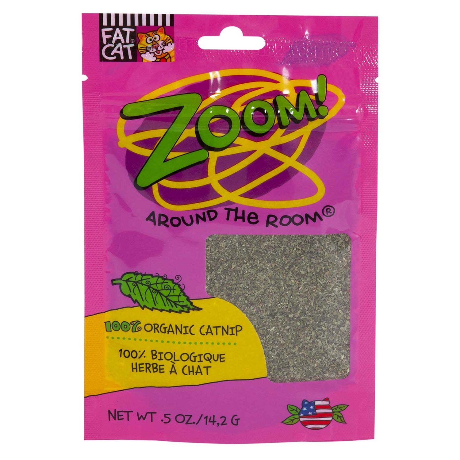 Fat Cat Zoom Around the Room Catnip .5oz