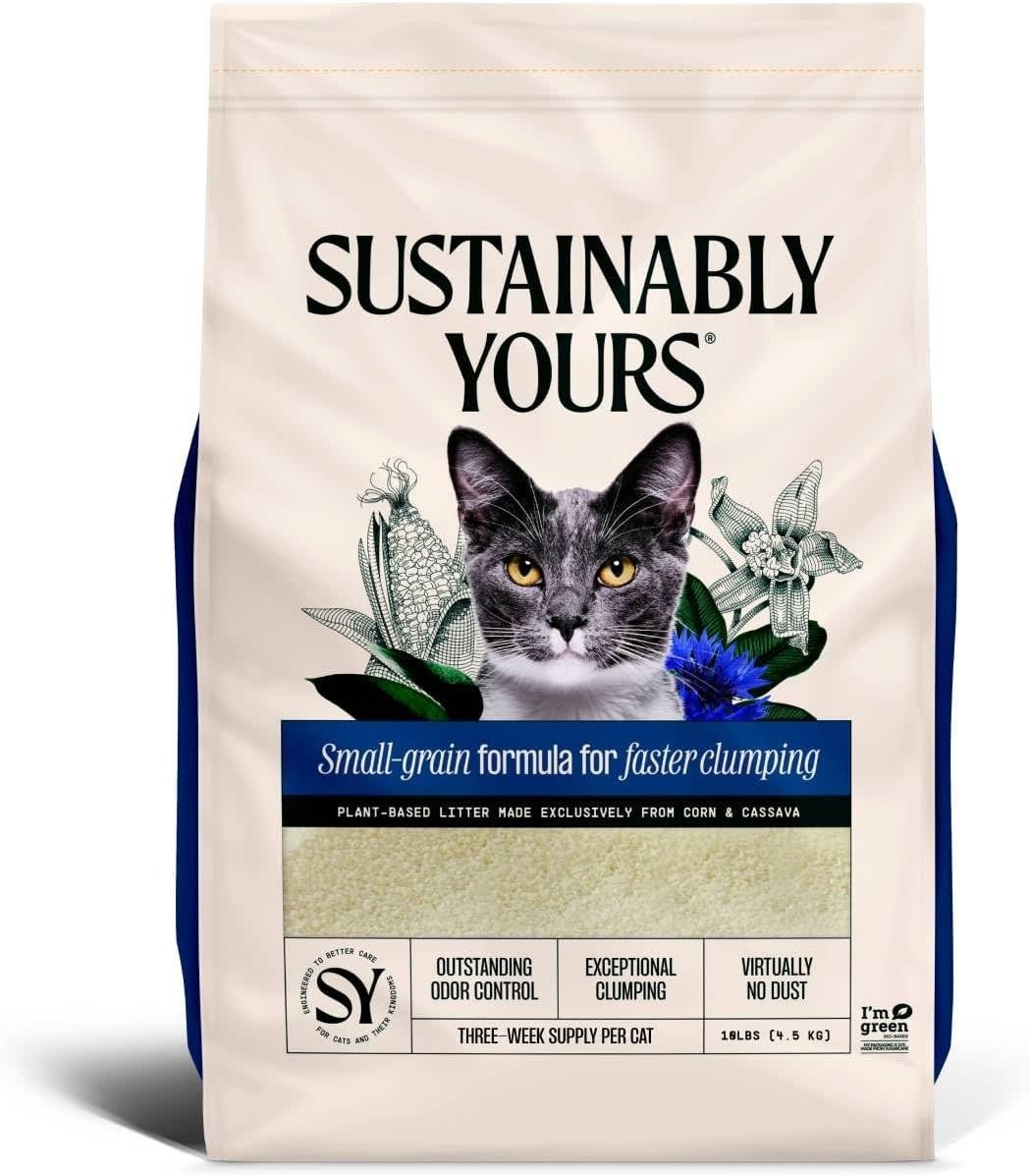 SUSTAINABLY YOURS SMALL GRAIN LITTER 13LB