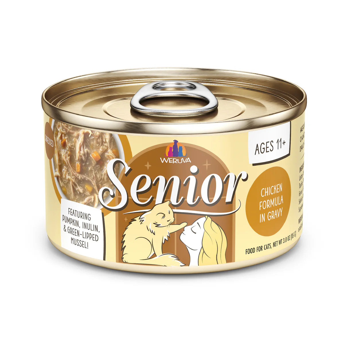 WERUVA Cat Senior Chicken Formula in Gravy