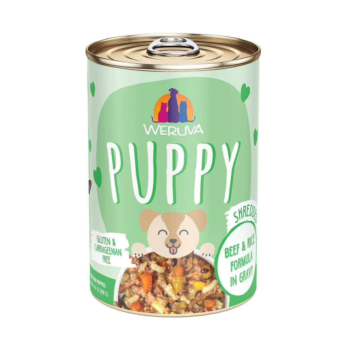 Weruva Puppy Beef and Rice Wet Dog Food 14 oz