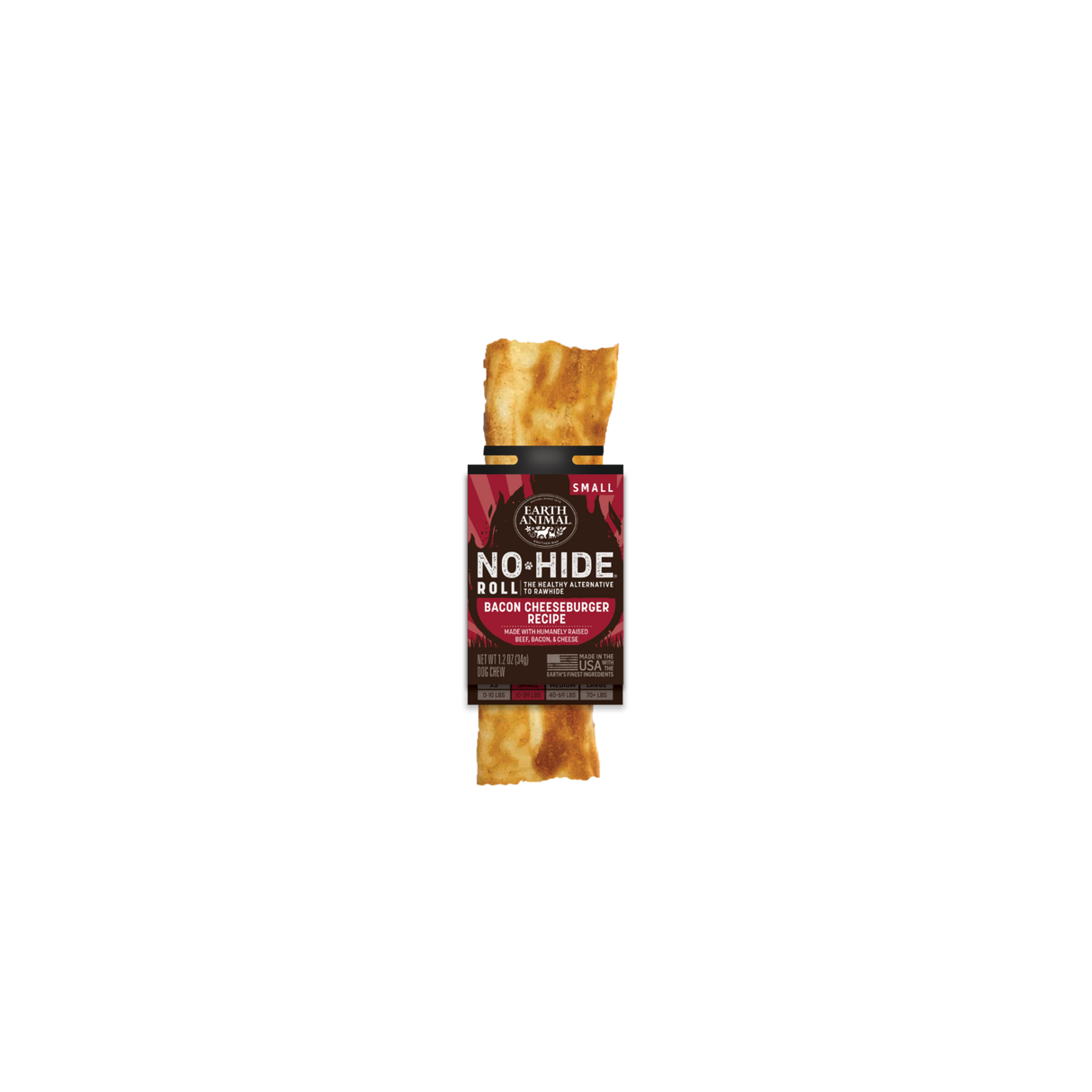 Earth Animal No-Hide® Barbeque Collection Bacon Cheeseburger Rolls