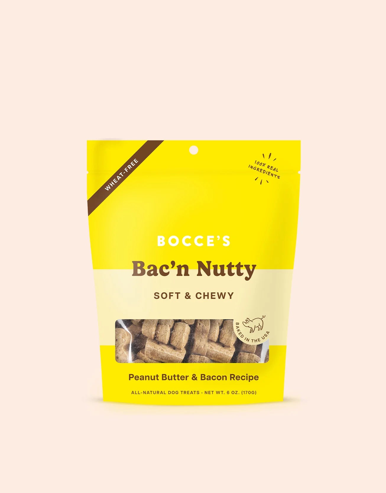 Bocce's Bac N Nutty Soft & Chewy Treats