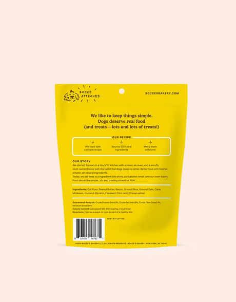 Bocce's Bac N Nutty Training Bites