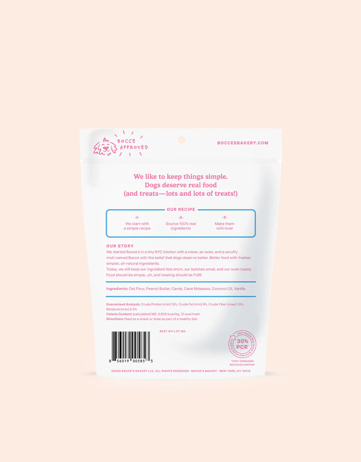 Bocce's Birthday Cake Biscuits for Dogs