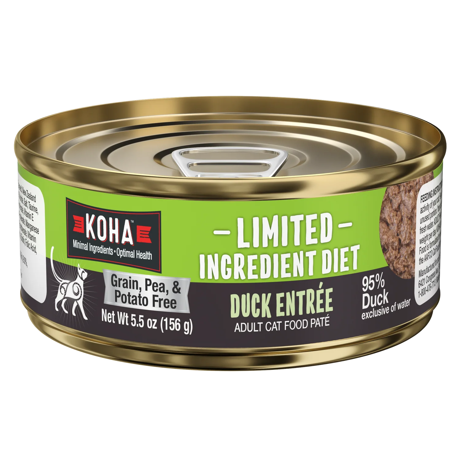 KOHA Limited Ingredient Diet Duck Pâté for Cats