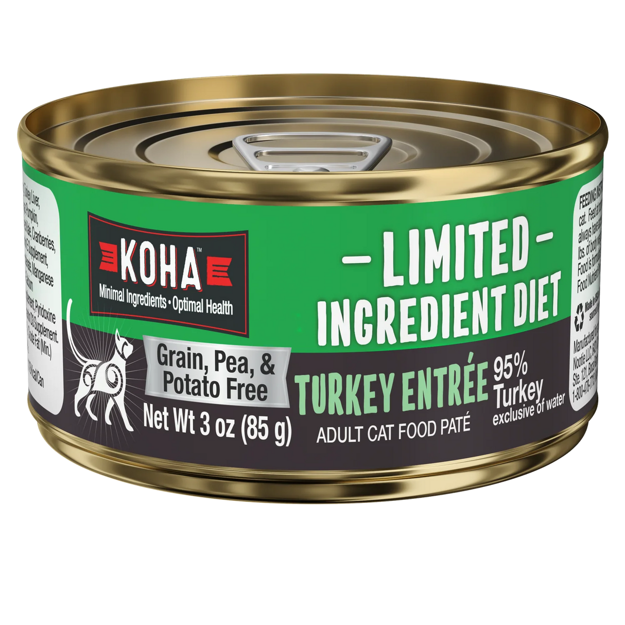 KOHA Limited Ingredient Diet Turkey Pâté for Cats