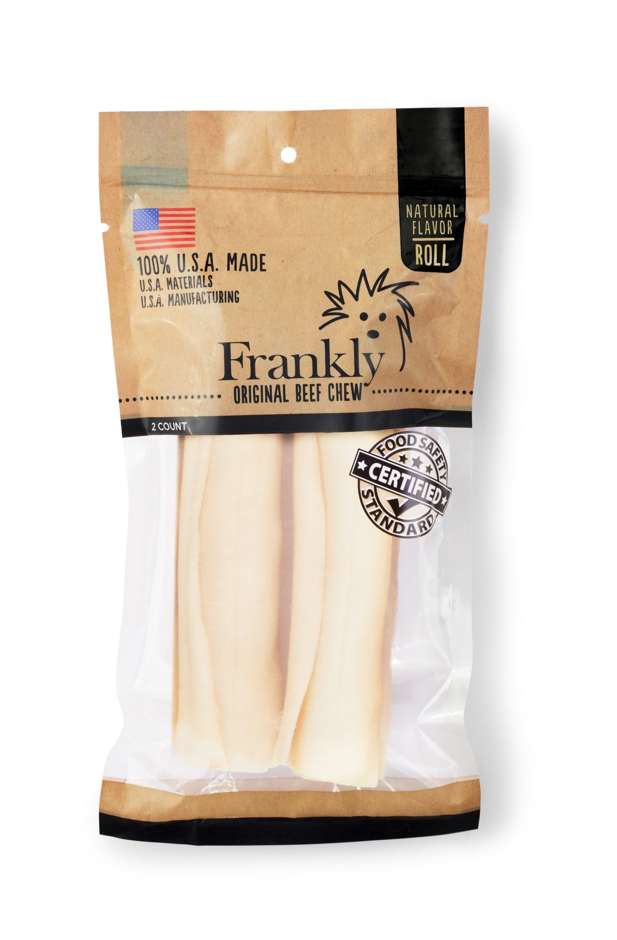 Frankly Retriever Rolls 2PK - Natural Flavor