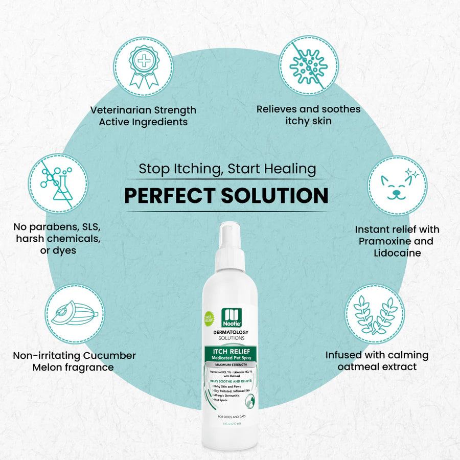 Nootie Itch Relief Medicated Pet Spray