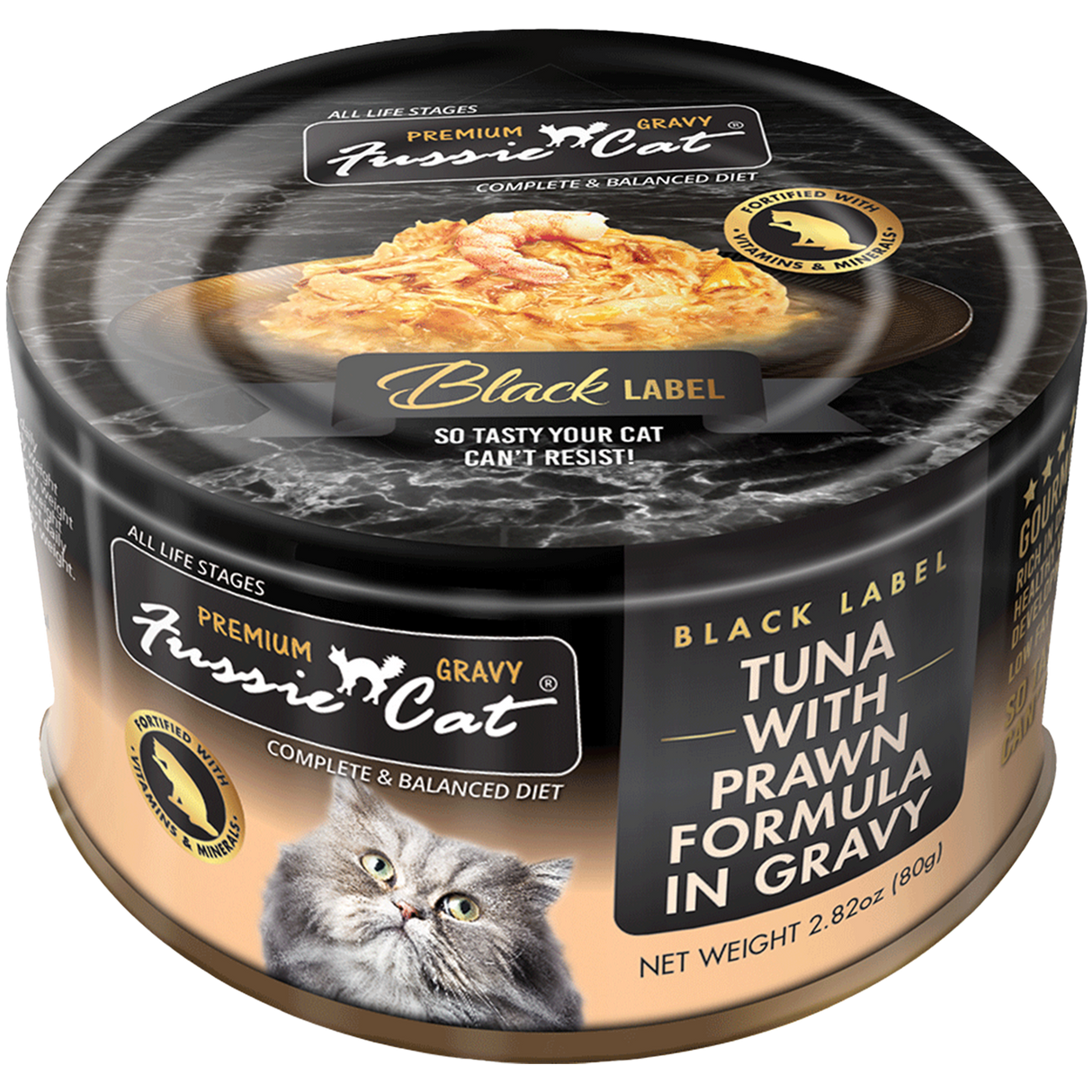 Fussie Cat - Black Label Cat Food in Gravy