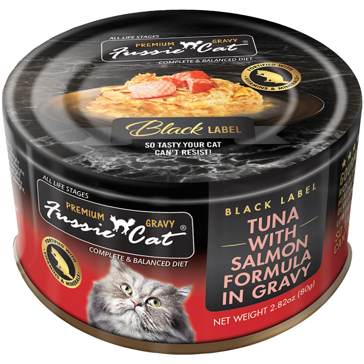 Fussie Cat - Black Label Cat Food in Gravy