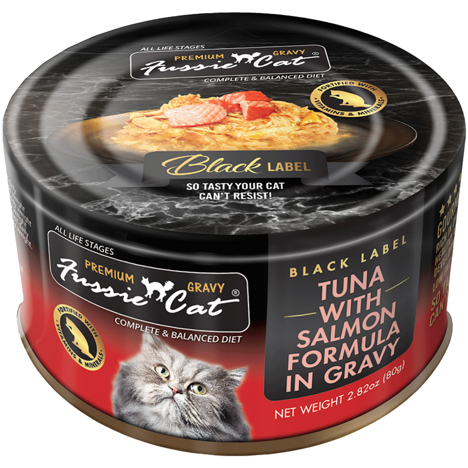 Fussie Cat - Black Label Cat Food in Gravy