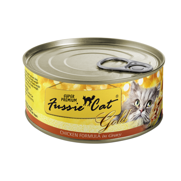 Fussie Cat Gold Chicken Formula in Gravy