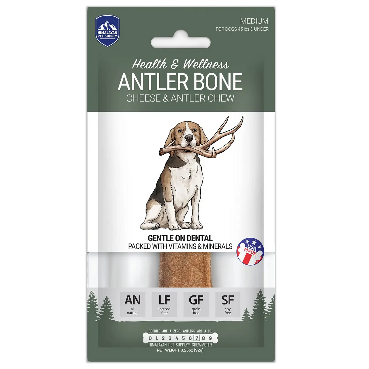 Himalayan Pet Supply Antler Bone - Cheese