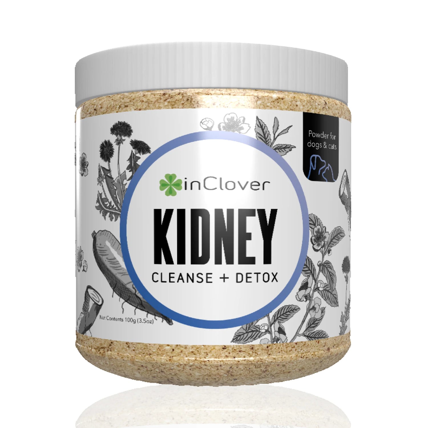Inclover Research Kidney Supplement for Dogs & Cats