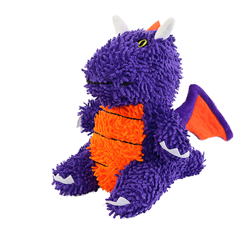 Mighty Microfiber Dragon Purple Doy Toy
