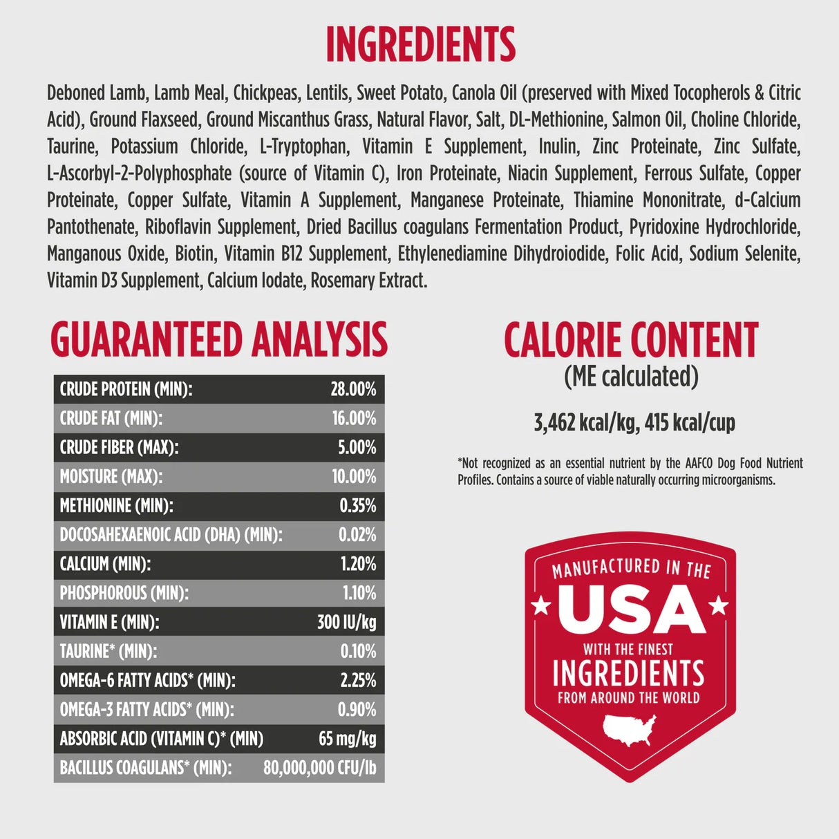 Nulo FreeStyle Limited+ Adult and Puppy Lamb Recipe Dry Dog Food