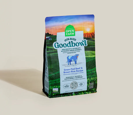 OPEN FARM Goodbowl⢠Grass-Fed Beef & Brown Rice Dog Kibble