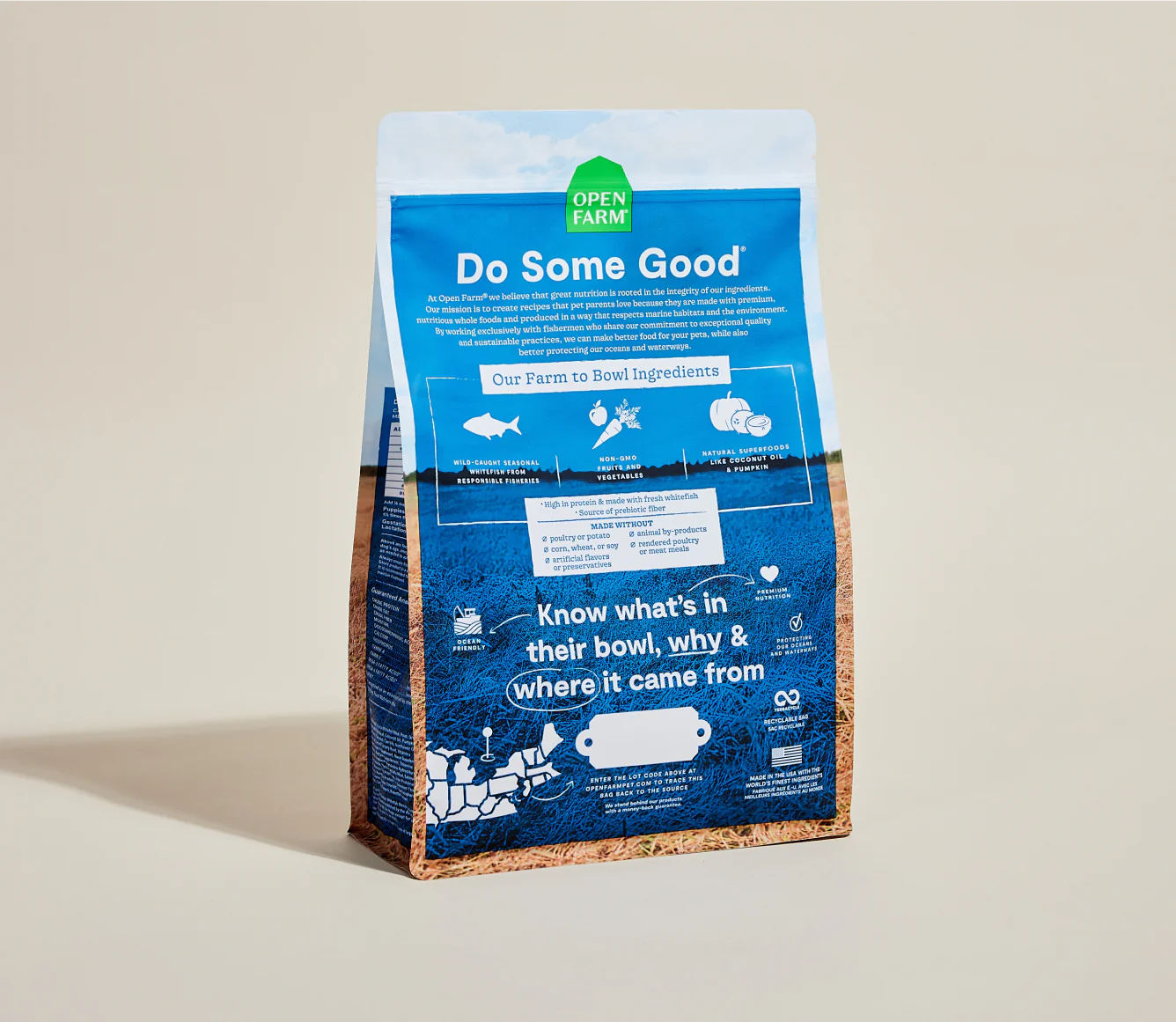 OPEN FARM Whitefish Grain-Free Dog Kibble