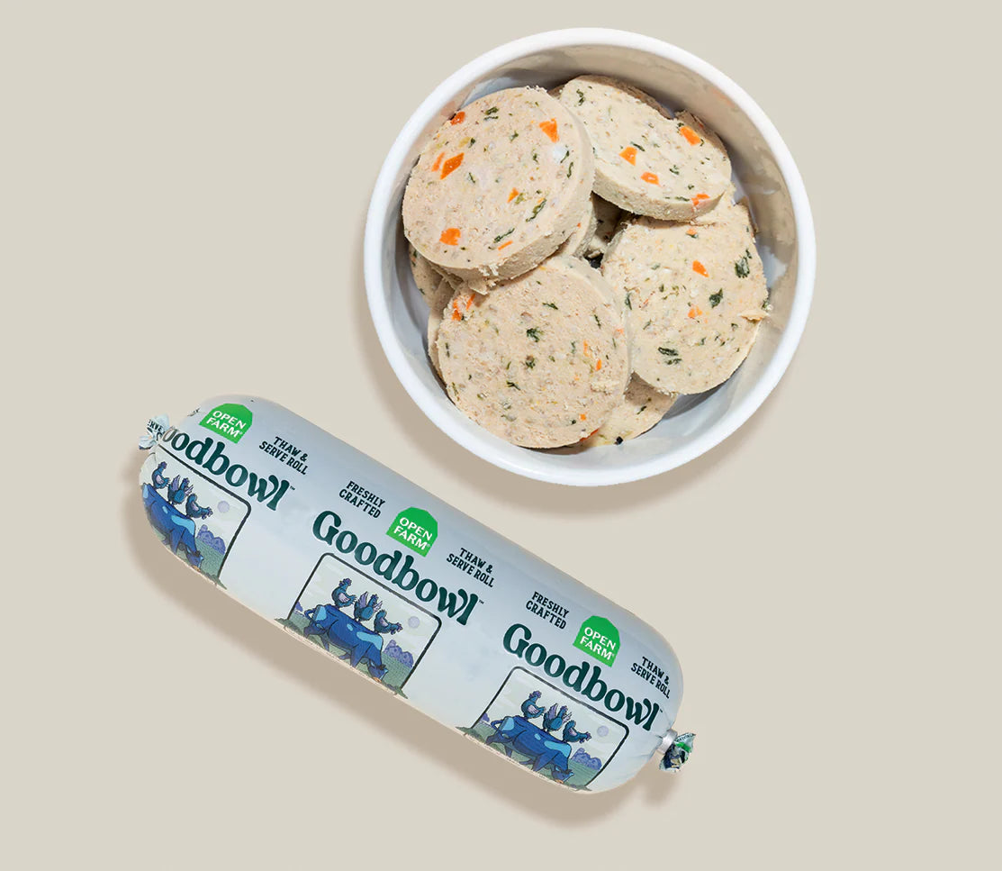 OPEN FARM Goodbowl Chicken & Grass-Fed Beef Freshly Crafted Roll for Dogs 28oz