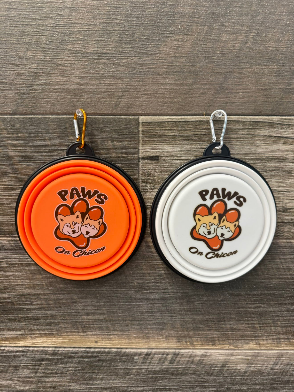 Paws on Chicon Collapsible Travel Bowl