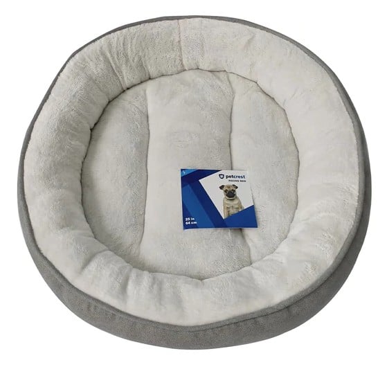 PetCrest Plush Dog Bed