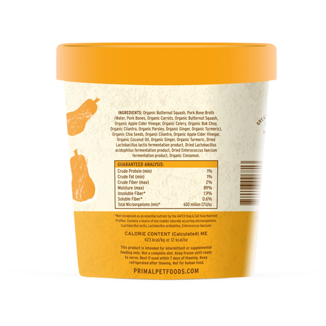 Primal Fresh Toppers for Cat & Dog Food Awesome Squash Recipe 16OZ