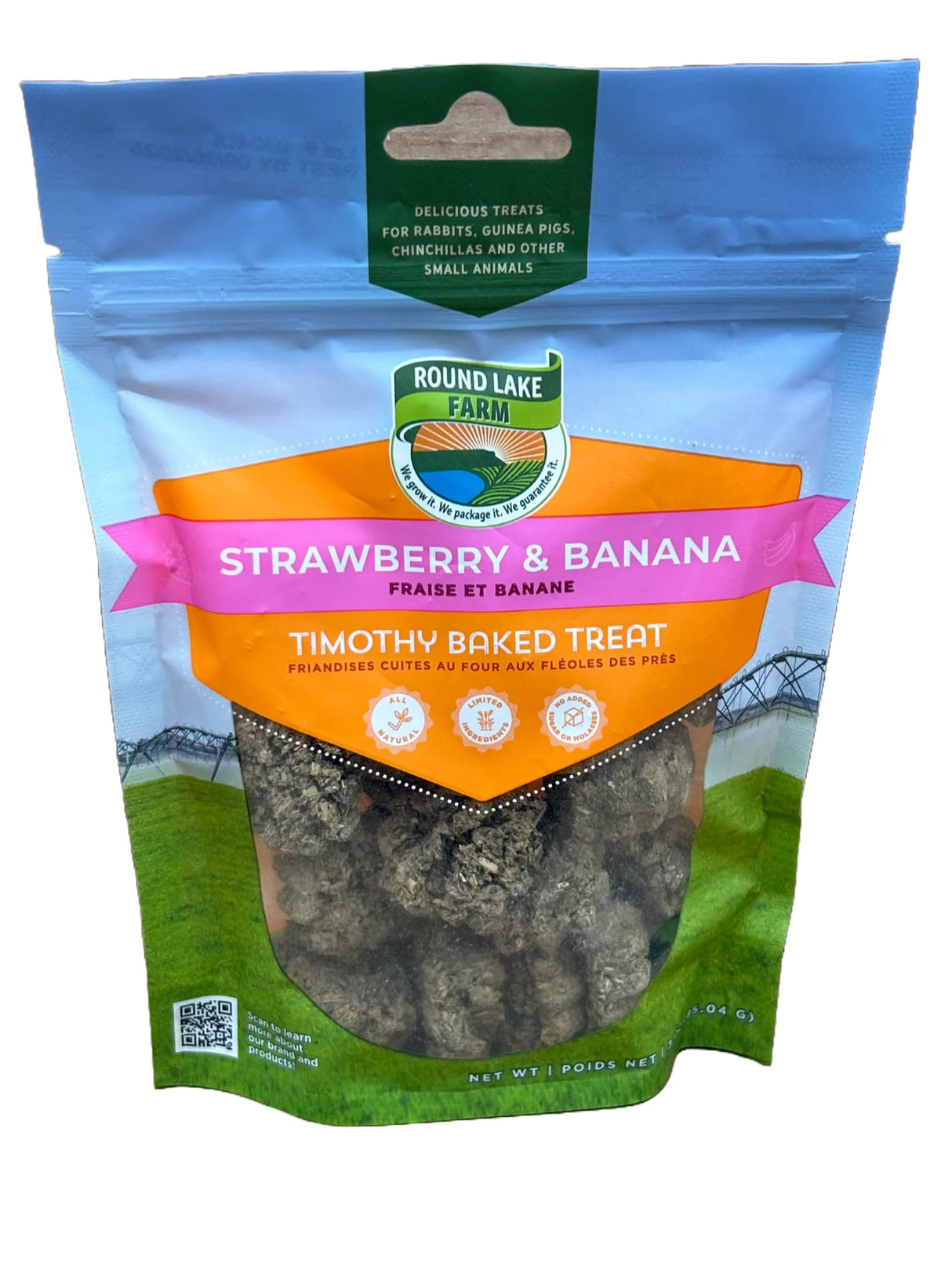 Round Lake Farms Timothy Baked Treats for Guinea Pigs & Small Animals