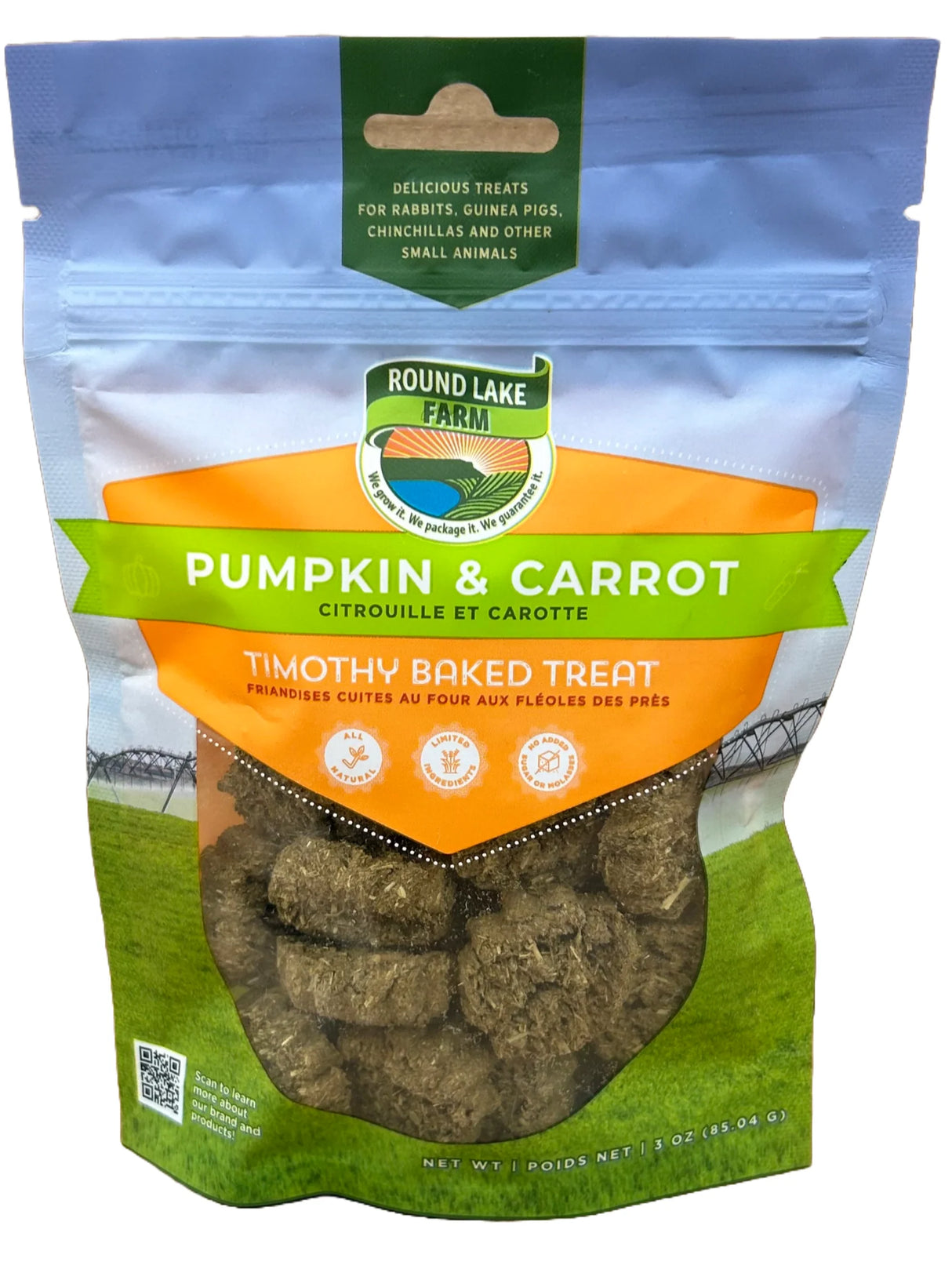 Round Lake Farms Timothy Baked Treats for Guinea Pigs & Small Animals