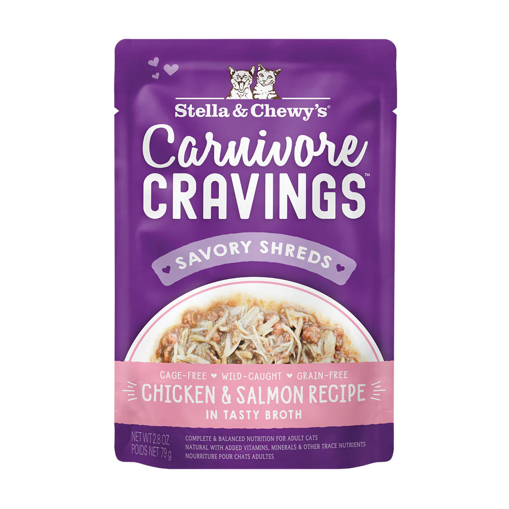 Stella & Chewy's Carnivore Cravings Shreds Pouches 2.8OZ