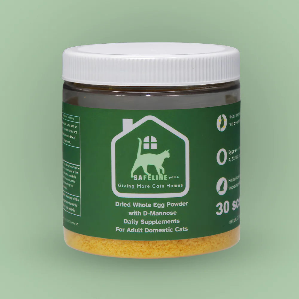 Safeline Allergy Reducing Dried Egg Powder for Cats