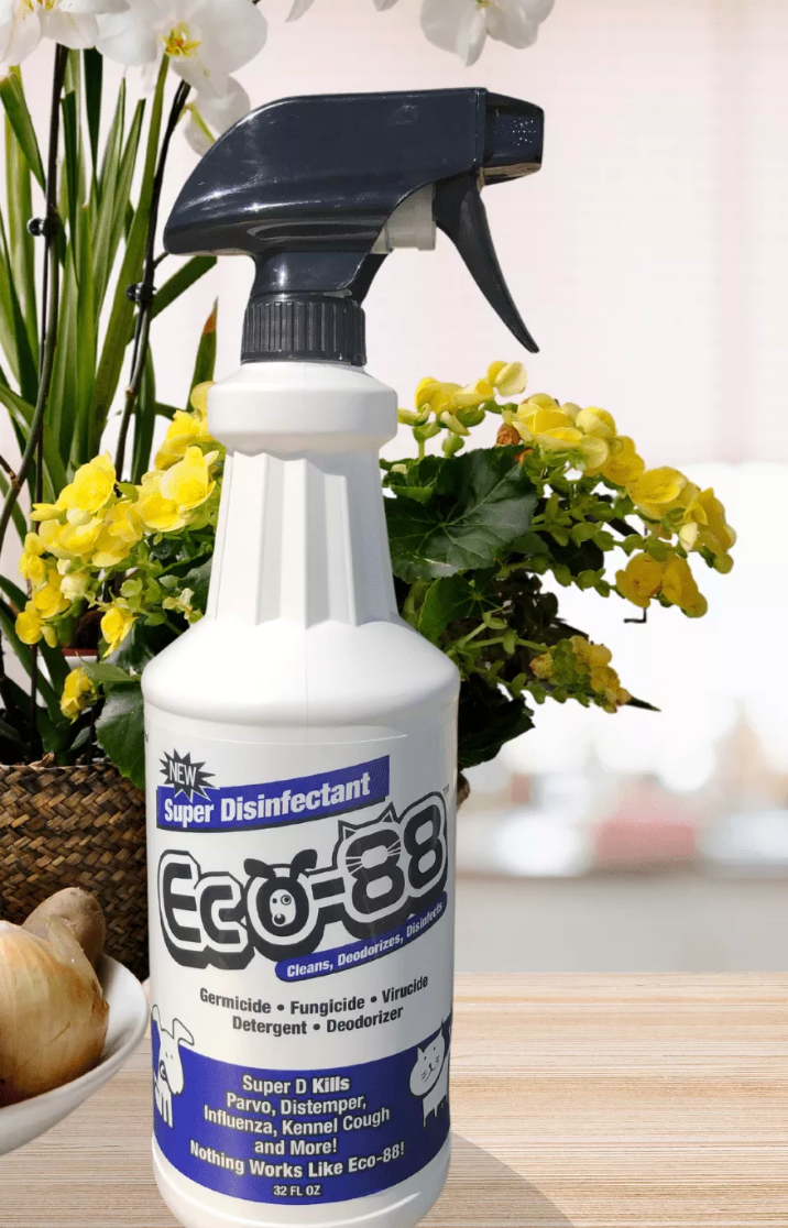 Eco-88 Super Disinfectant Pet Odor & Stain Remover 32OZ