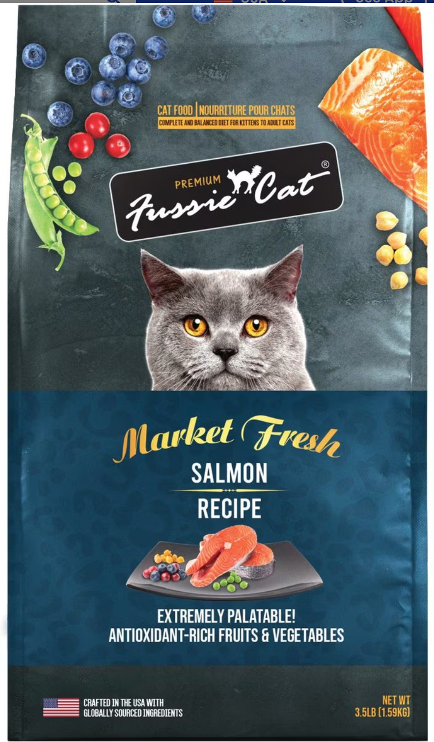 Fussie Cat Market Fresh - Salmon