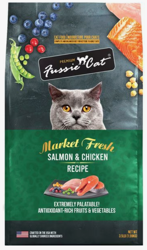Fussie Cat Market Fresh - Salmon & Chicken