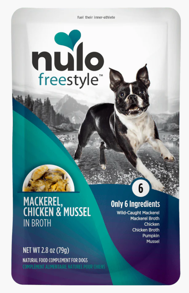 Nulo FreeStyle Mackerel, Chicken & Mussel In Broth Recipe 3OZ