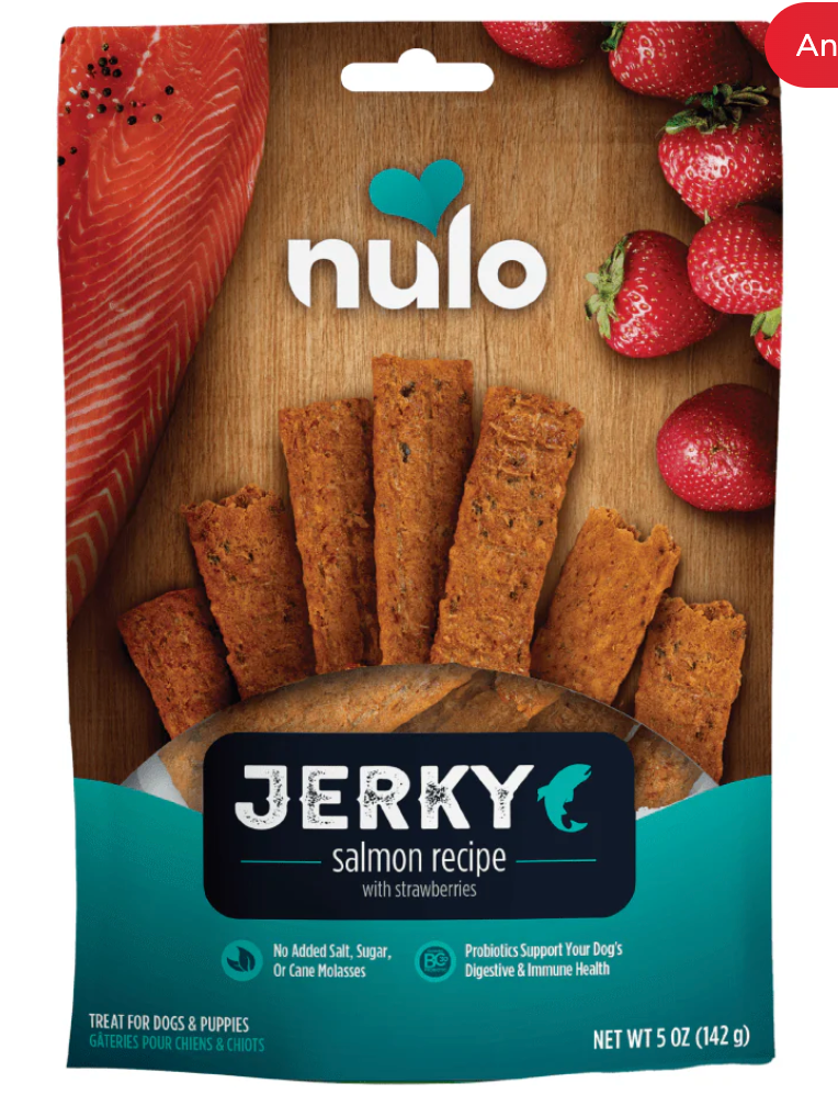 Nulo Jerky Strips Salmon With Strawberries Recipe