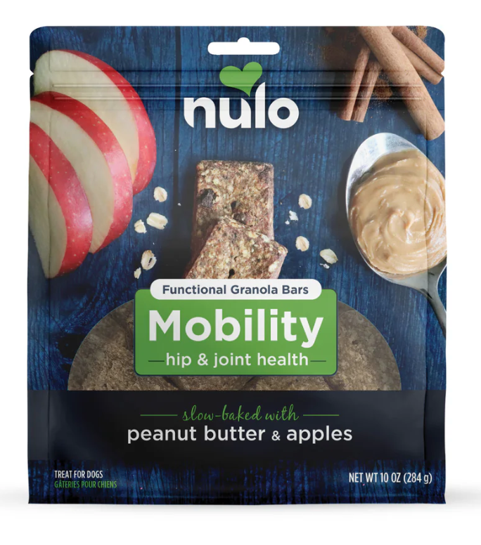 Nulo Mobility Hip & Joint Health Functional Granola Bars For Dogs
