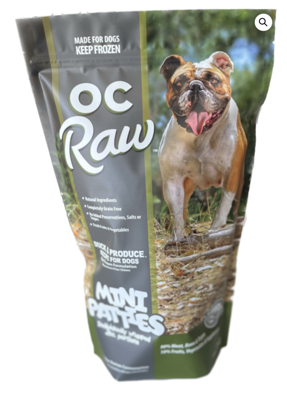 OC Raw Duck & Produce