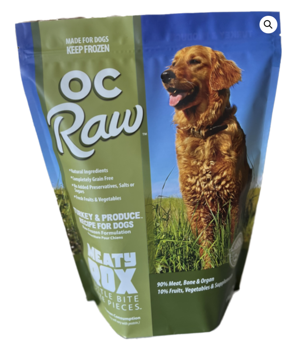 OC Raw Turkey & Produce