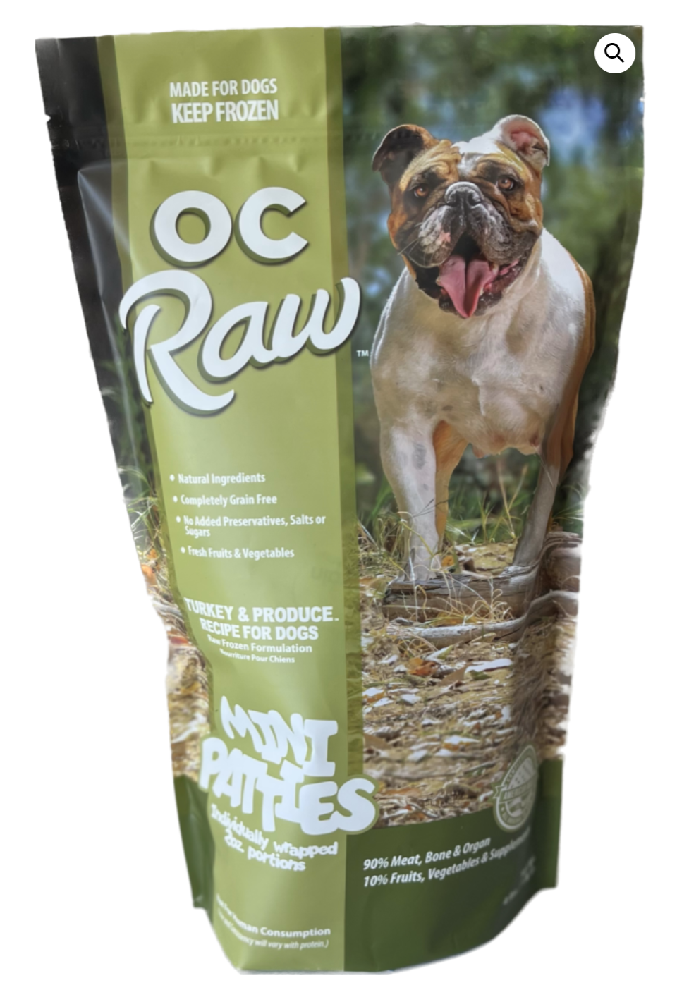OC Raw Turkey & Produce