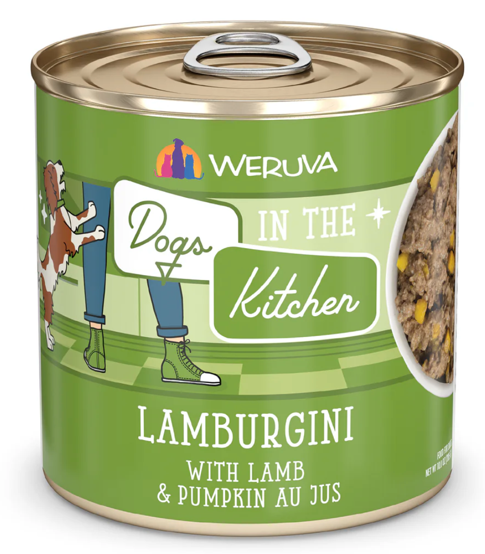 Weruva Lamburgini Lamb & Pumpkin Au Jus Dog Food 10OZ