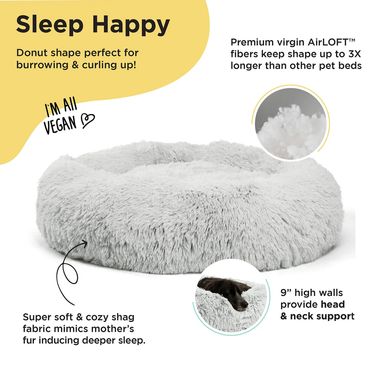 Best Friends by Sheri Ultra Plush Calming Dog Beds