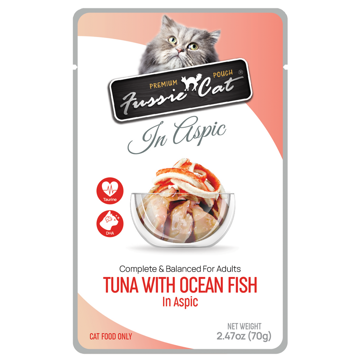 Fussie Cat - Cat Food Pouches in Aspic