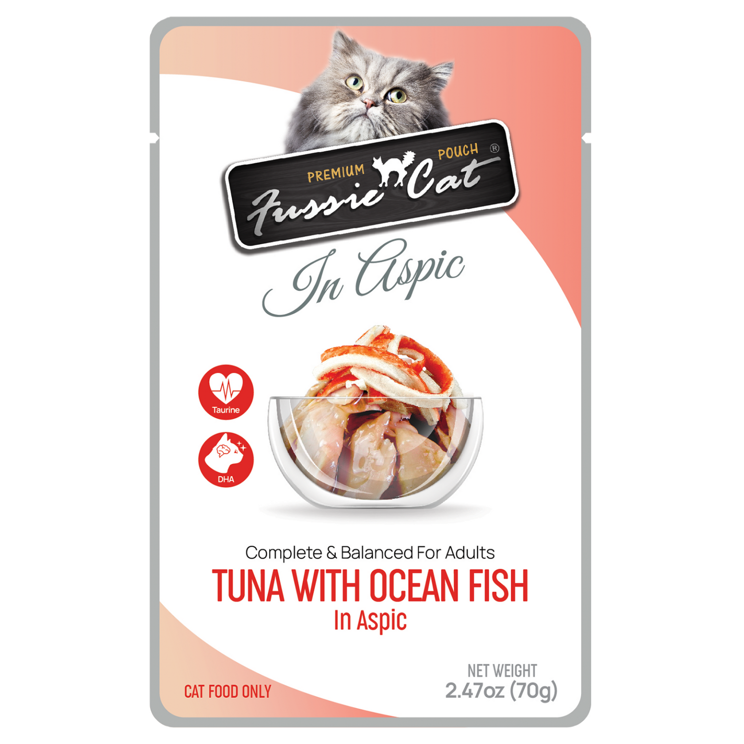 Fussie Cat - Cat Food Pouches in Aspic