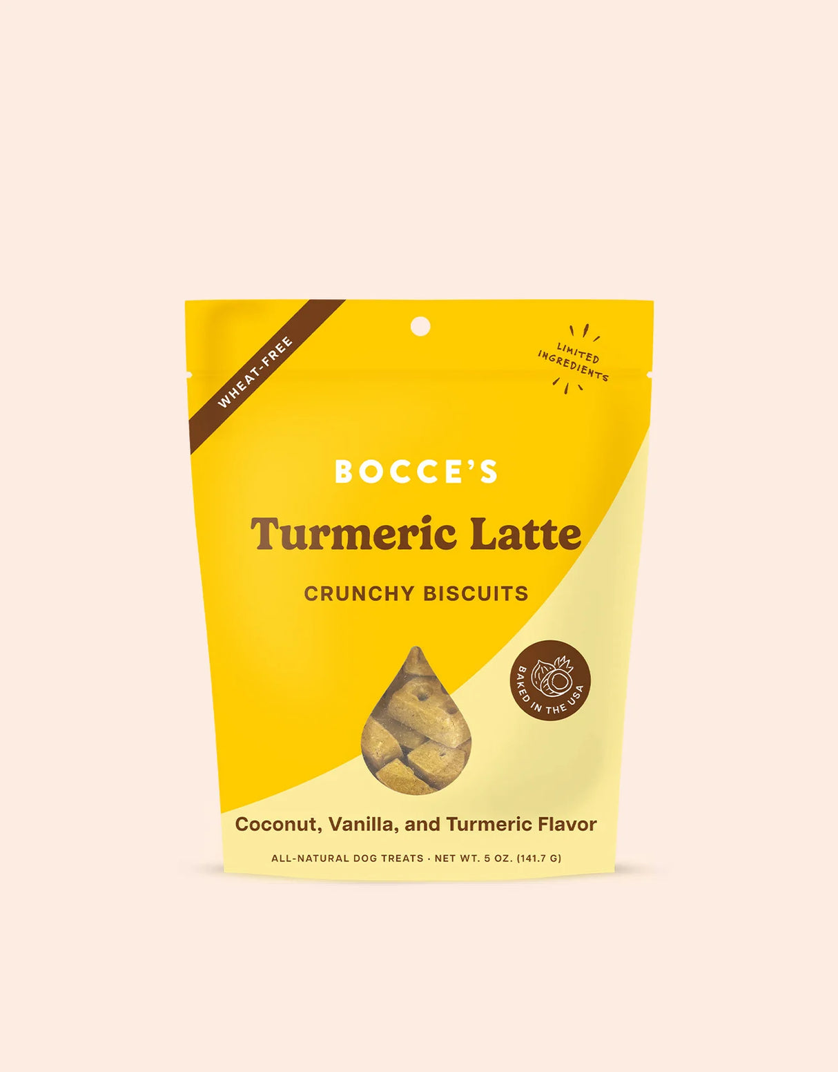 Bocce's Turmeric Latte Biscuits for Dogs