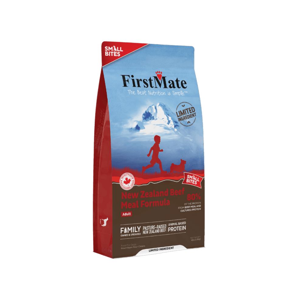 FirstMate New Zealand Beef Meal Formula Small Bites Dog Food