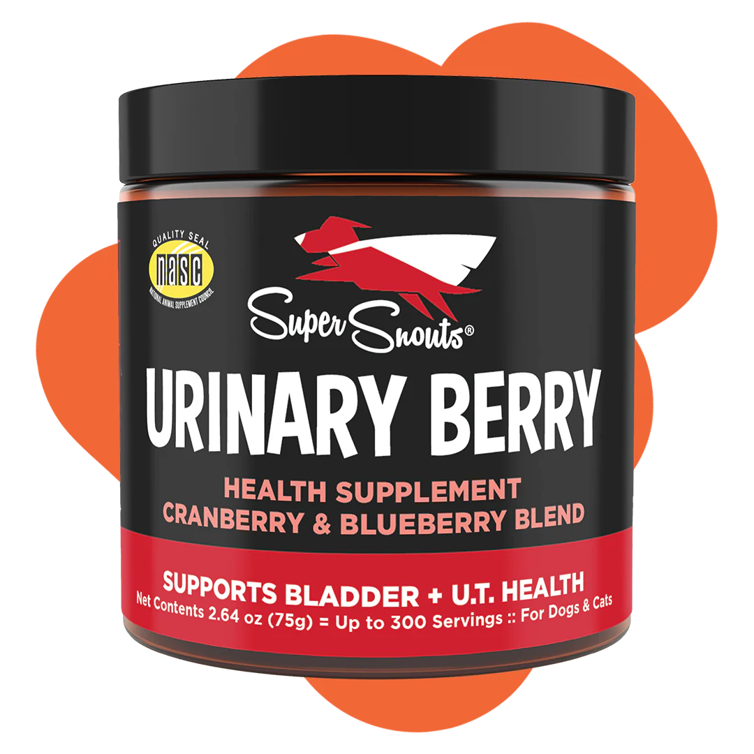 Super Snouts Urinary Berry Bladder Health Supplement for Dogs & Cats