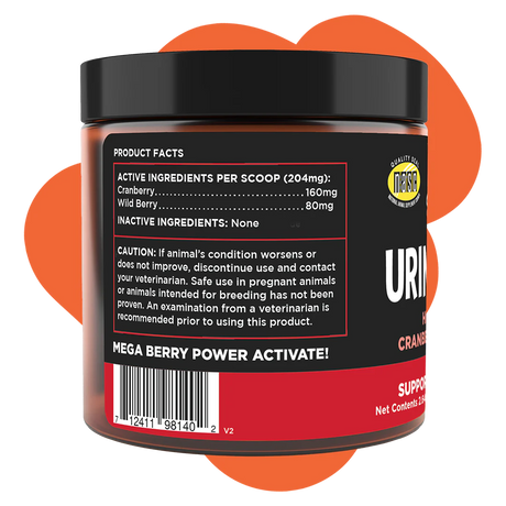 Super Snouts Urinary Berry Bladder Health Supplement for Dogs & Cats